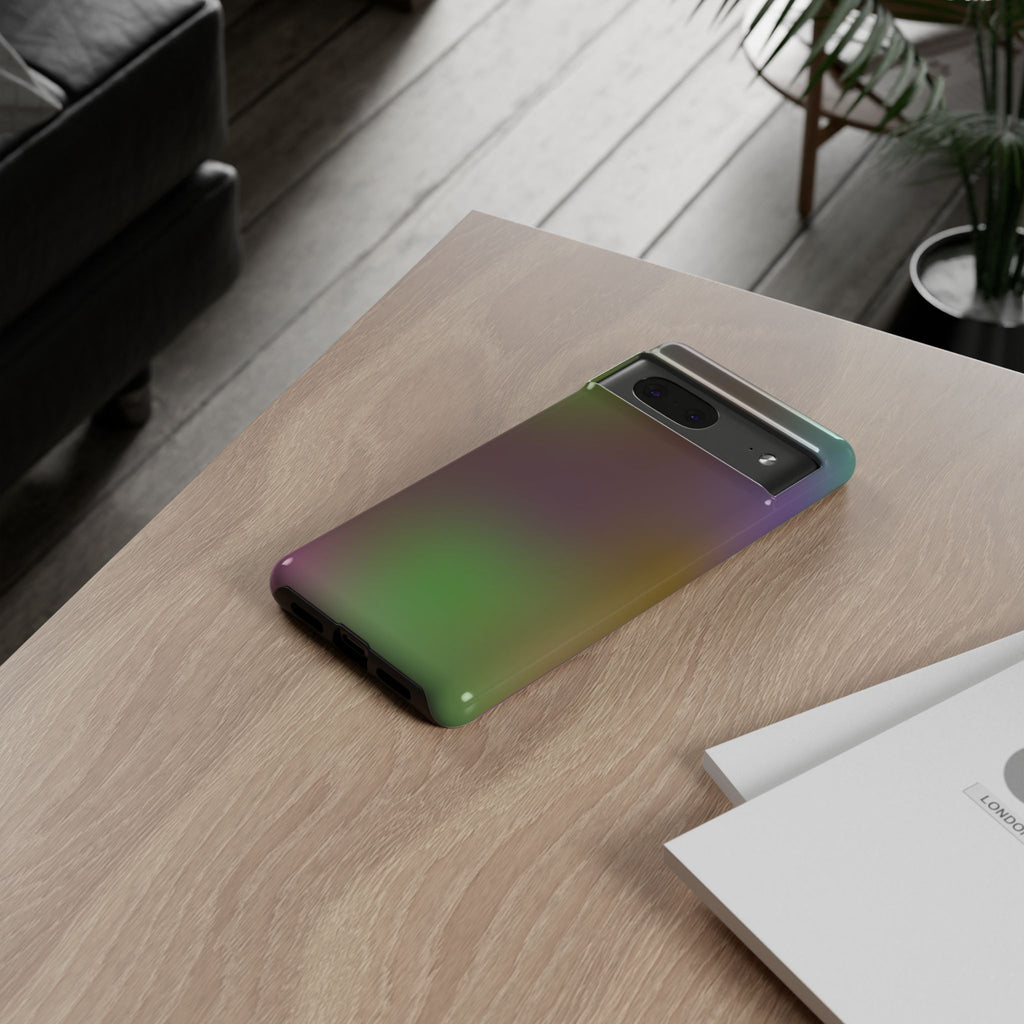 Colorful Gradient Phone Case, Tough Cases for Protection, Stylish Mobile Cover, Unique Gift, Modern Tech Accessory