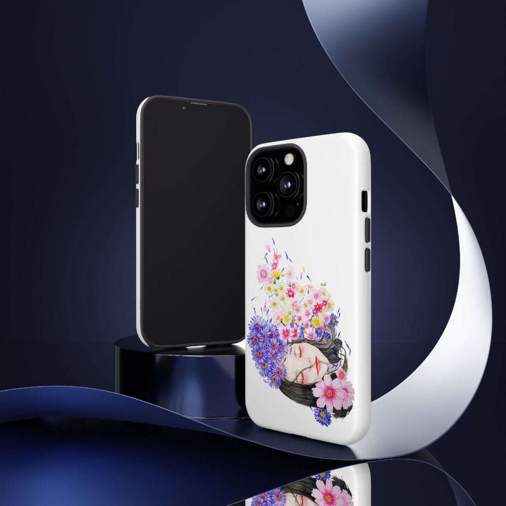 Floral Phone Case | Tough Cases | Cute Floral Design, Gift for Her, Spring Accessory, Mother's Day Gift, Stylish Protection