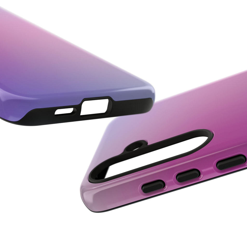 Stylish Phone Case, Tough Phone Cover, Gradient Phone Protector, Customizable Phone Shell, Durable Phone Accessory