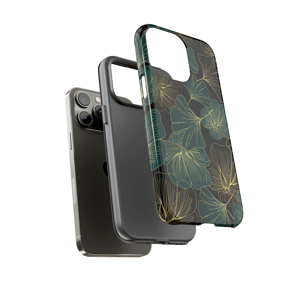 Floral Phone Case - Tough Cases, Protective Cover, Stylish Accessory, Gift for Her, Nature-Inspired Design