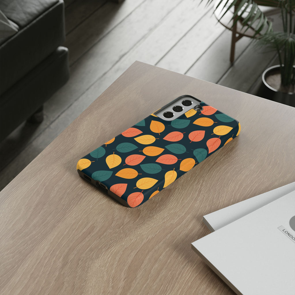 Autumn Leaves Phone Case - Protective Cell Phone Cover, Fall Aesthetic, Nature Lover Gift, Seasonal Accessories, Eco-Friendly Case