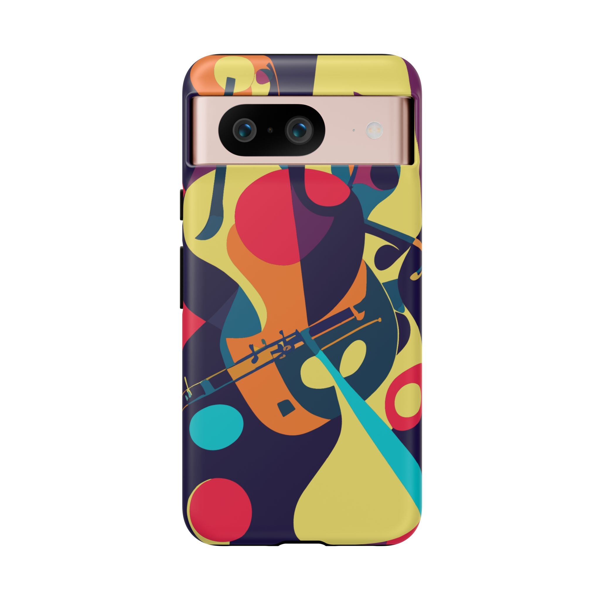 Vibrant Guitar Phone Case - Tough Cases for Music Lovers, Colorful Phone Cover, Gifts for Musicians, Artistic Mobile Accessories, [...]