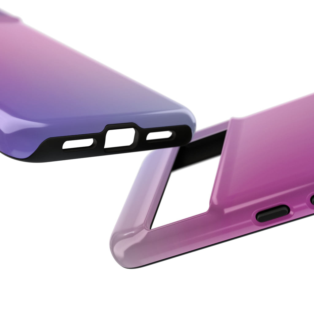 Stylish Phone Case, Tough Phone Cover, Gradient Phone Protector, Customizable Phone Shell, Durable Phone Accessory