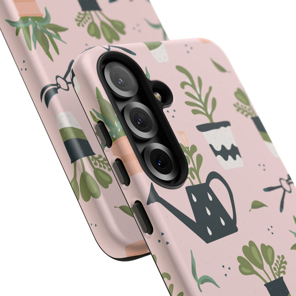 Floral Phone Case, Cute Plant Lover Case, Gift for Gardeners, Phone Cover, Green Thumb Accessories, Mother's Day Gift