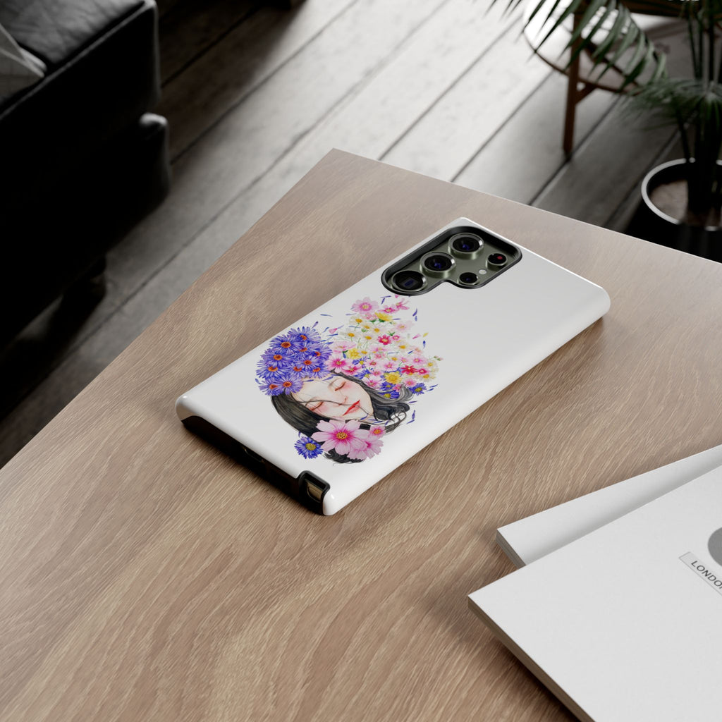 Floral Phone Case | Tough Cases | Cute Floral Design, Gift for Her, Spring Accessory, Mother's Day Gift, Stylish Protection