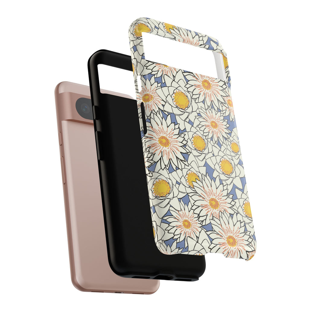 Stylish Phone Case, Floral Protective Cover, Gift for Nature Lovers, Trendy Tech Accessory, Customizable Phone Case