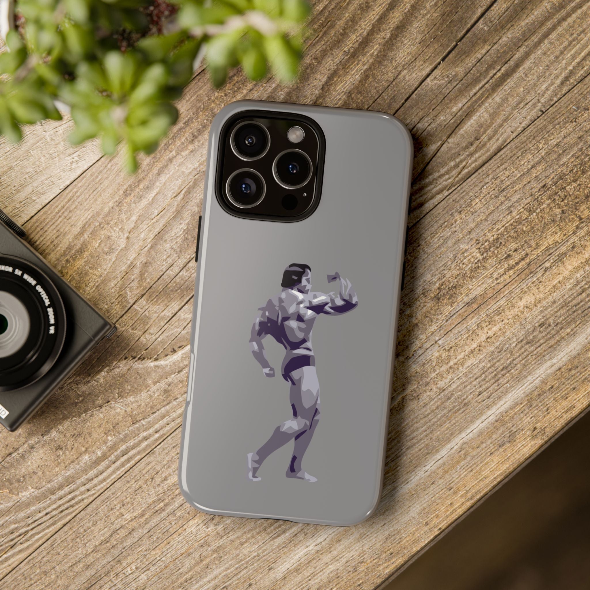 Muscle Man Phone Case - Tough Cases, Martial Arts Gift, Gym Lover Accessories, Inspirational Phone Cover, Unique Tech Gift