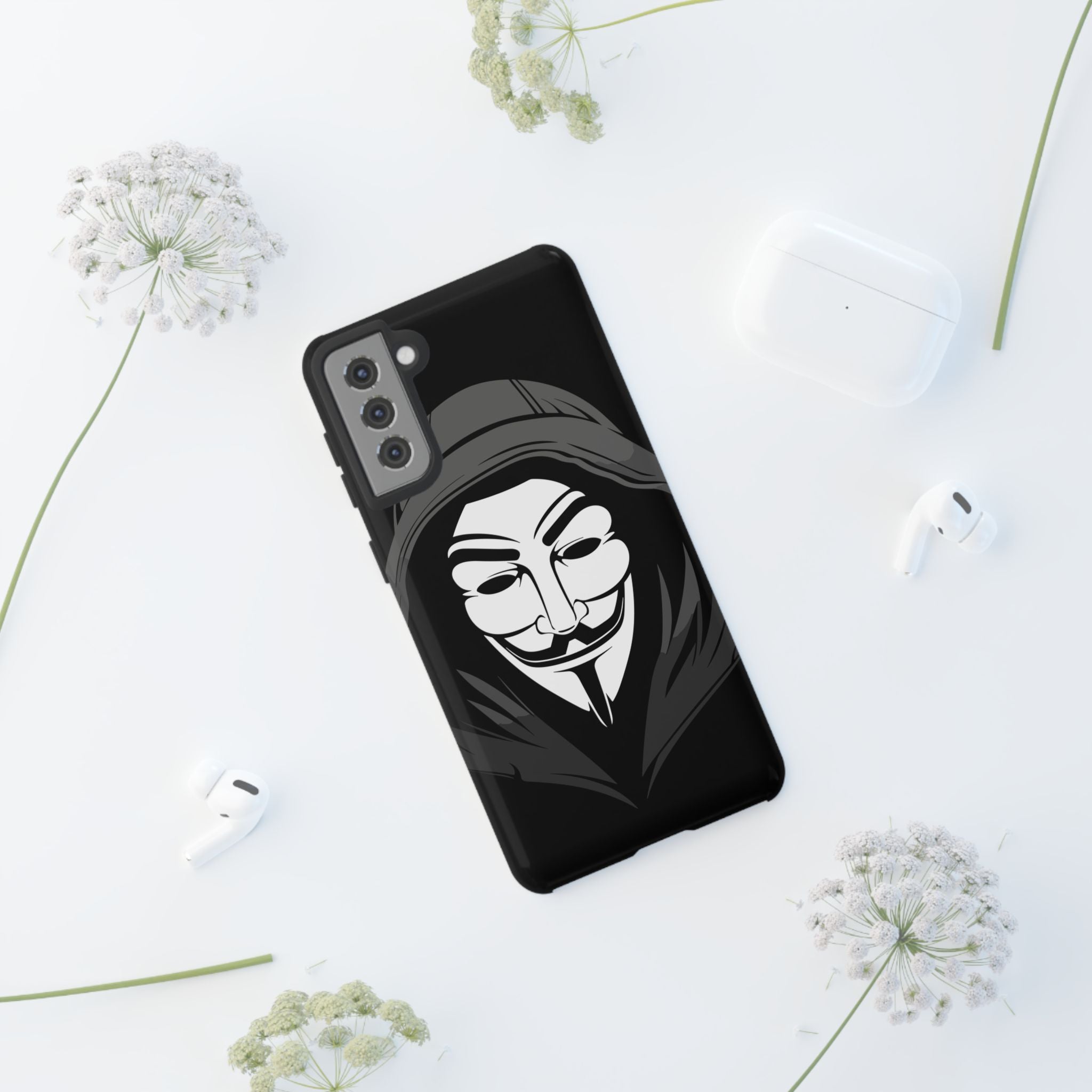 Rebellious Phone Case with Guy Fawkes Design | Tough Cases, Unique Phone Cover, Gift for Tech Lovers, Aesthetic Phone Accessory, [...]