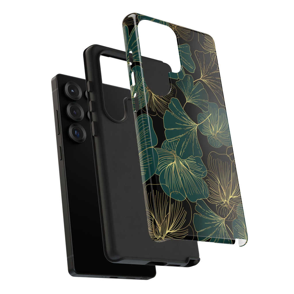 Floral Phone Case - Tough Cases, Protective Cover, Stylish Accessory, Gift for Her, Nature-Inspired Design
