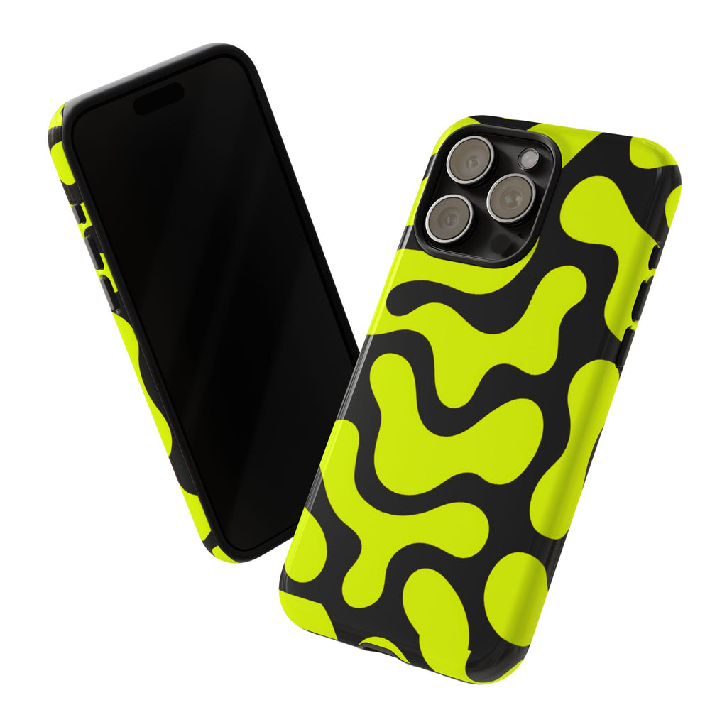 Bold Pattern Phone Case, Stylish Protective Cover, Unique Gift for Tech Lovers, Trendy Mobile Accessory, Rejuvenate Your Style