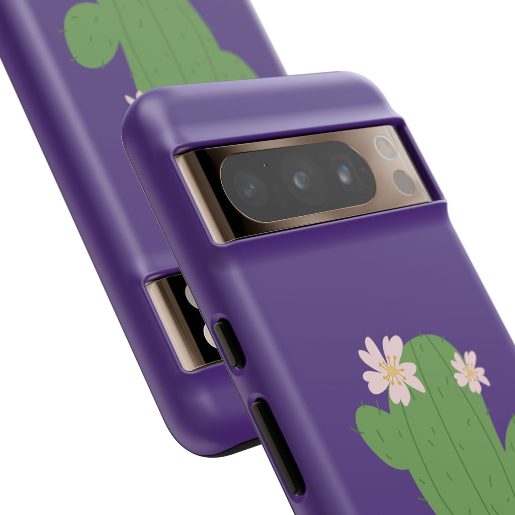 Cactus Phone Case, Tough Cases, Cute Floral, Trending Design, Unique Gift, Phone Accessories, Summer Vibe, Nature Lover
