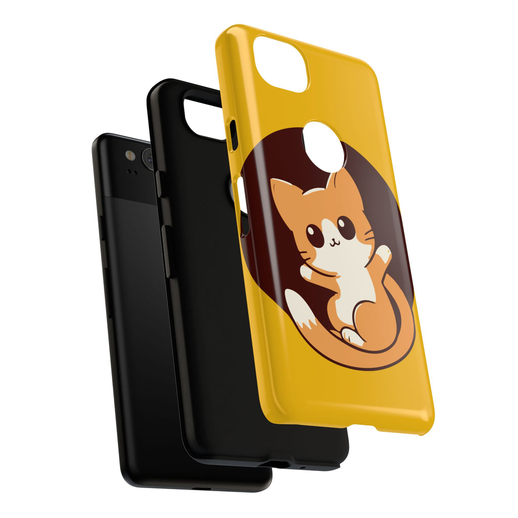 Cute Cat Phone Case | Tough Cases for Cat Lovers, Animal Design, Fun Gift, Unique Case, Durable Protection