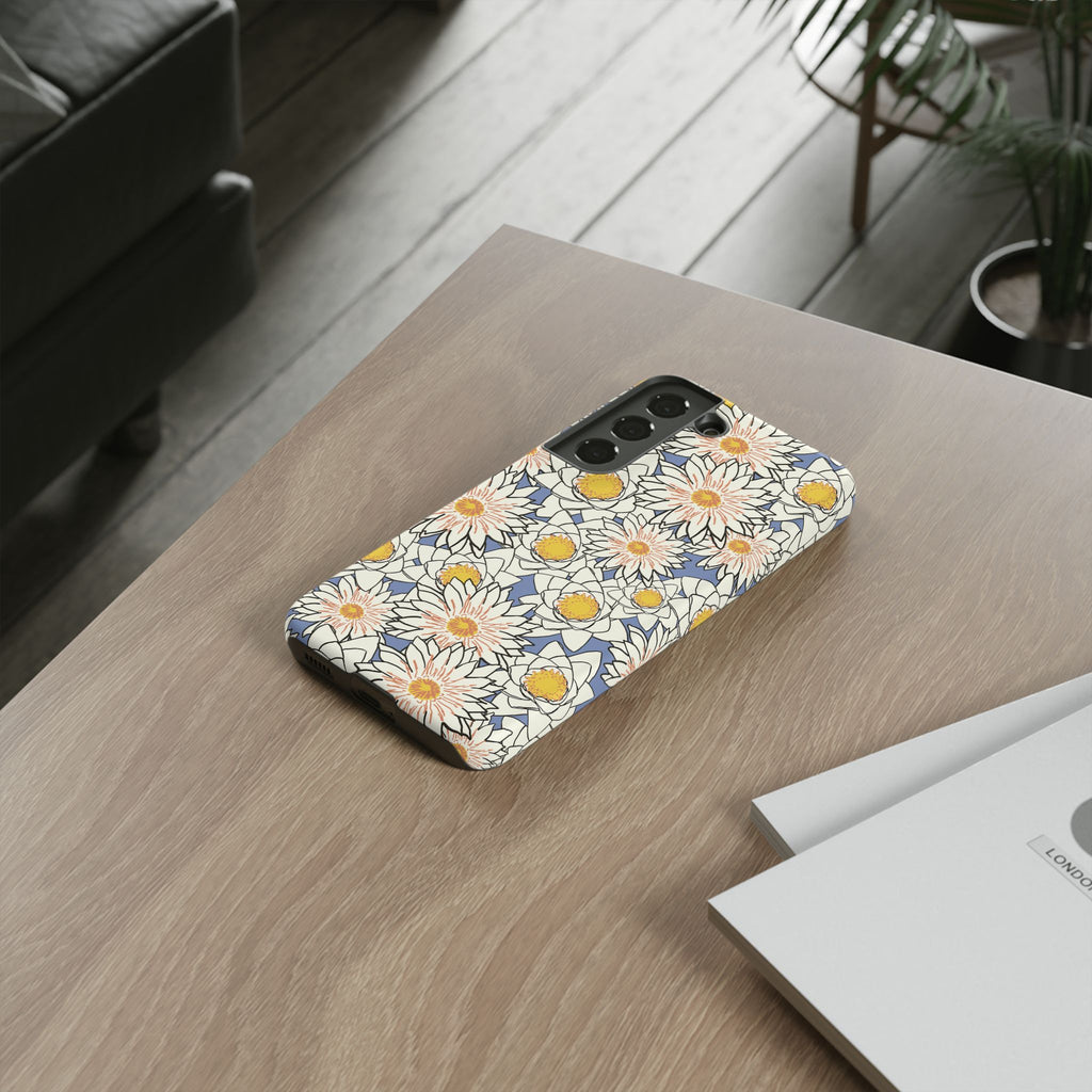 Stylish Phone Case, Floral Protective Cover, Gift for Nature Lovers, Trendy Tech Accessory, Customizable Phone Case
