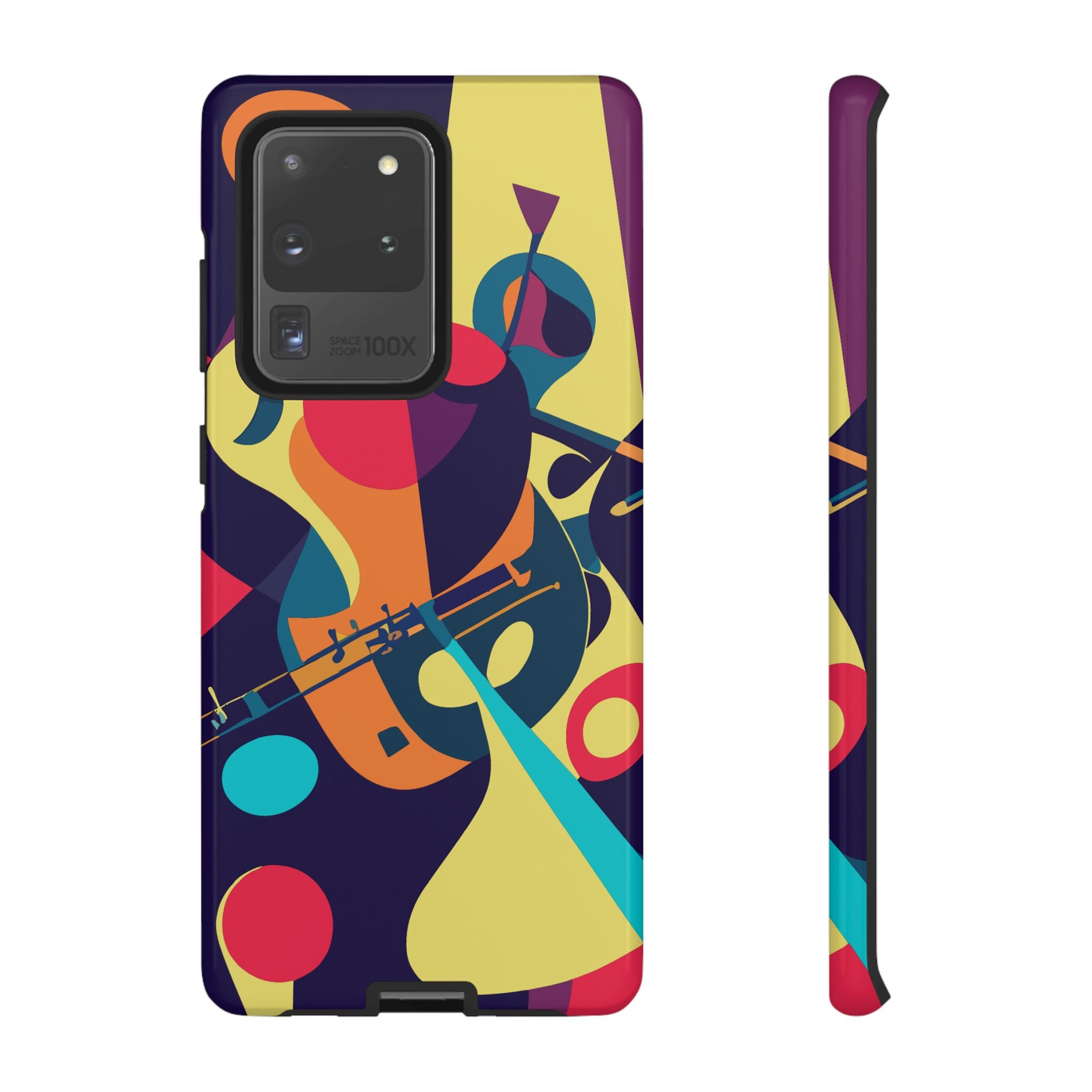 Vibrant Guitar Phone Case - Tough Cases for Music Lovers, Colorful Phone Cover, Gifts for Musicians, Artistic Mobile Accessories, [...]
