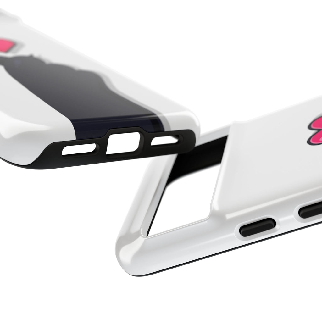 Cute Cat Love Phone Case, Tough Cell Phone Cover, Animal Lover Gifts, Pet Parent Accessories, Valentine's Day Essentials
