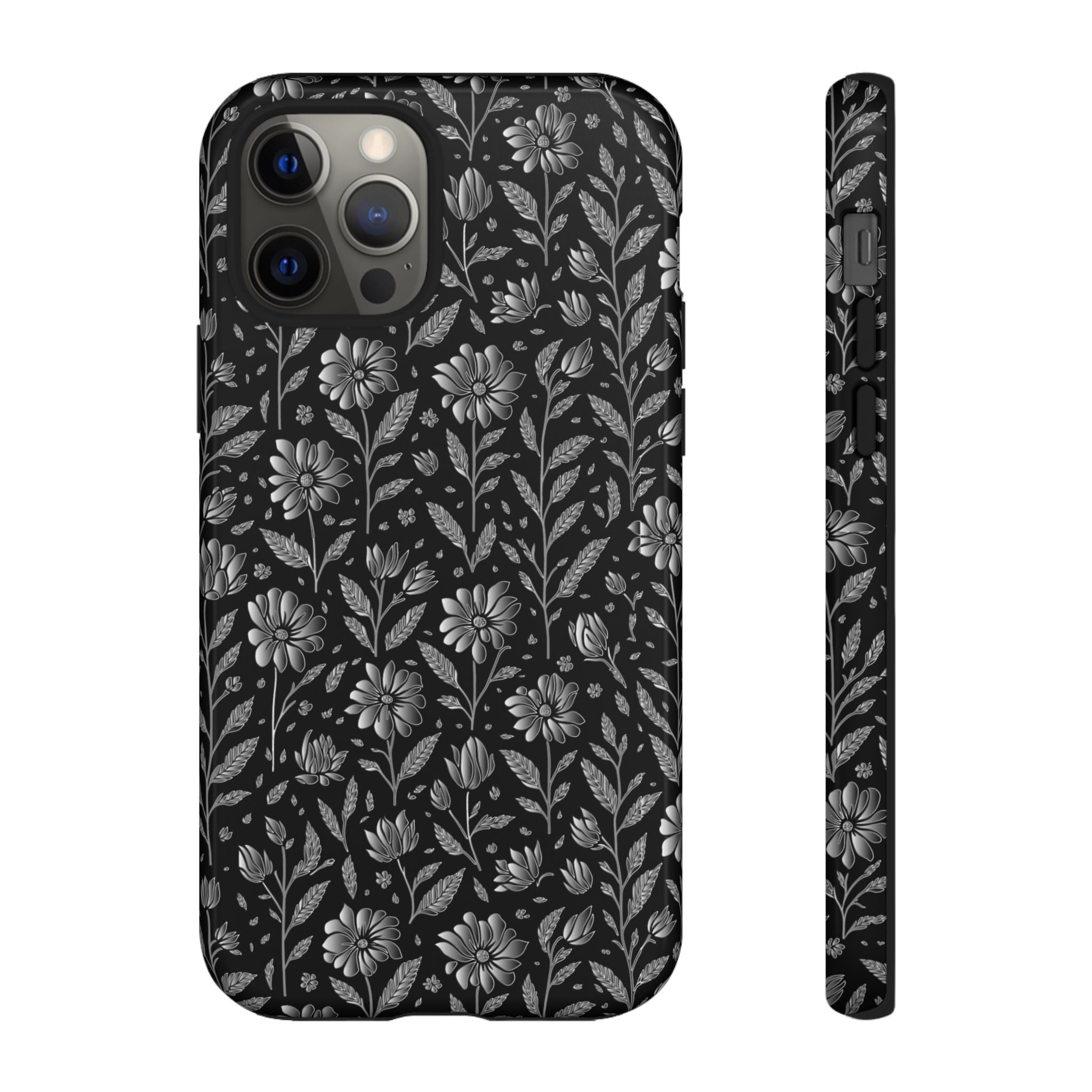 Stylish Floral Phone Case, Tough Floral Case, Botanical Phone Cover, Durable Floral Phone Protector, Gift for Her