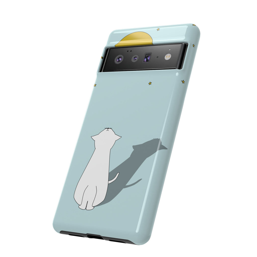 Cute Cat Phone Case, Tough Phone Cover, Pet Lover Gift, Unique Case, Animal Decor, Birthday Gift