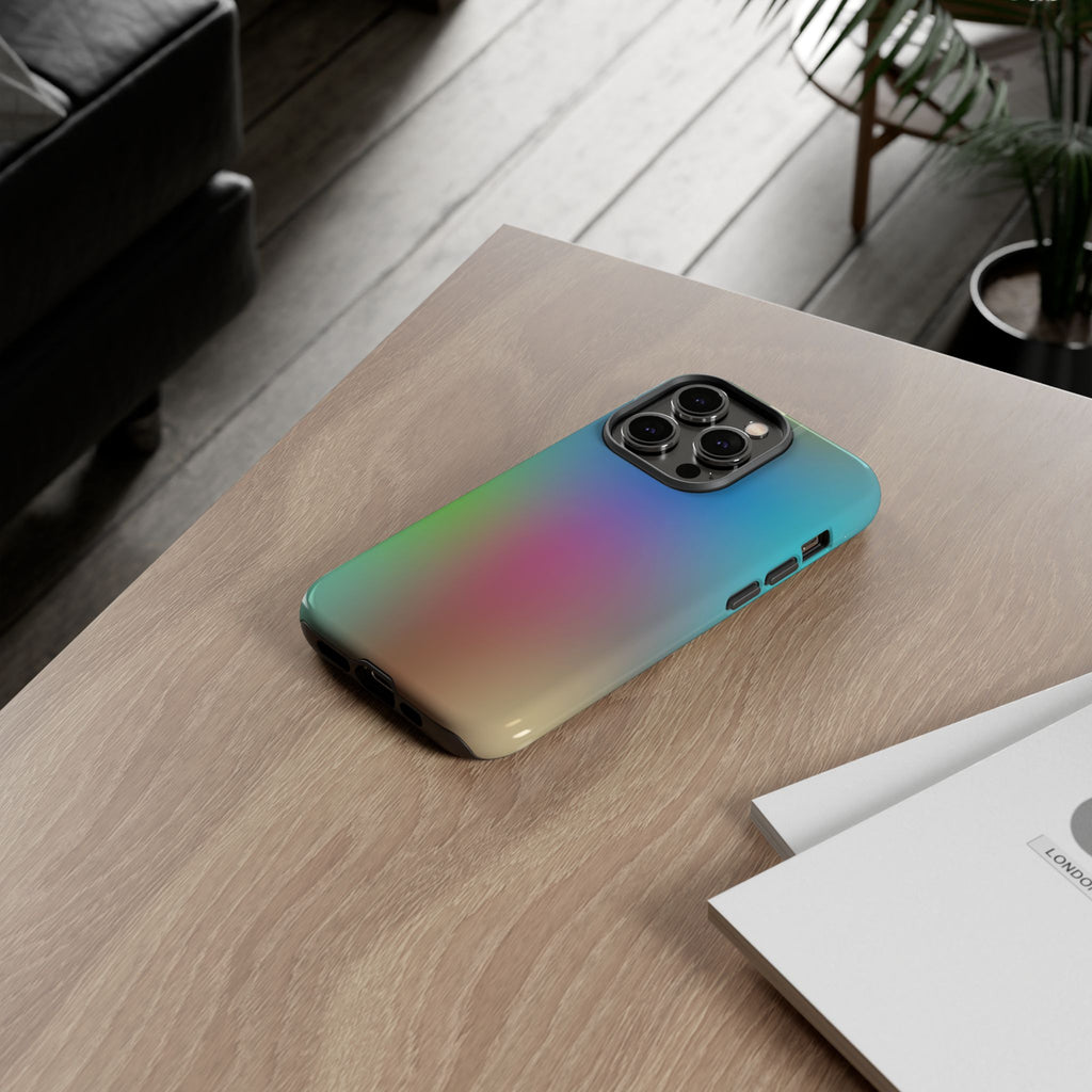 Colorful Mobile Phone Case, Unique Phone Cover, Stylish Phone Protector, Gift for Tech Lovers, Trendy Accessory