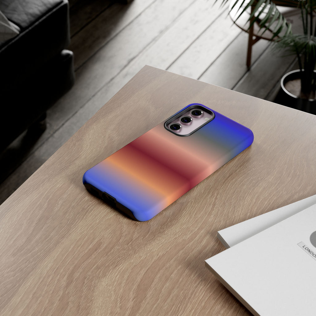 Gradient Phone Case, Tough Cases for iPhone, Stylish Phone Cover, Modern Gradient Design, Durable Protective Case, Gift for Tech Lovers