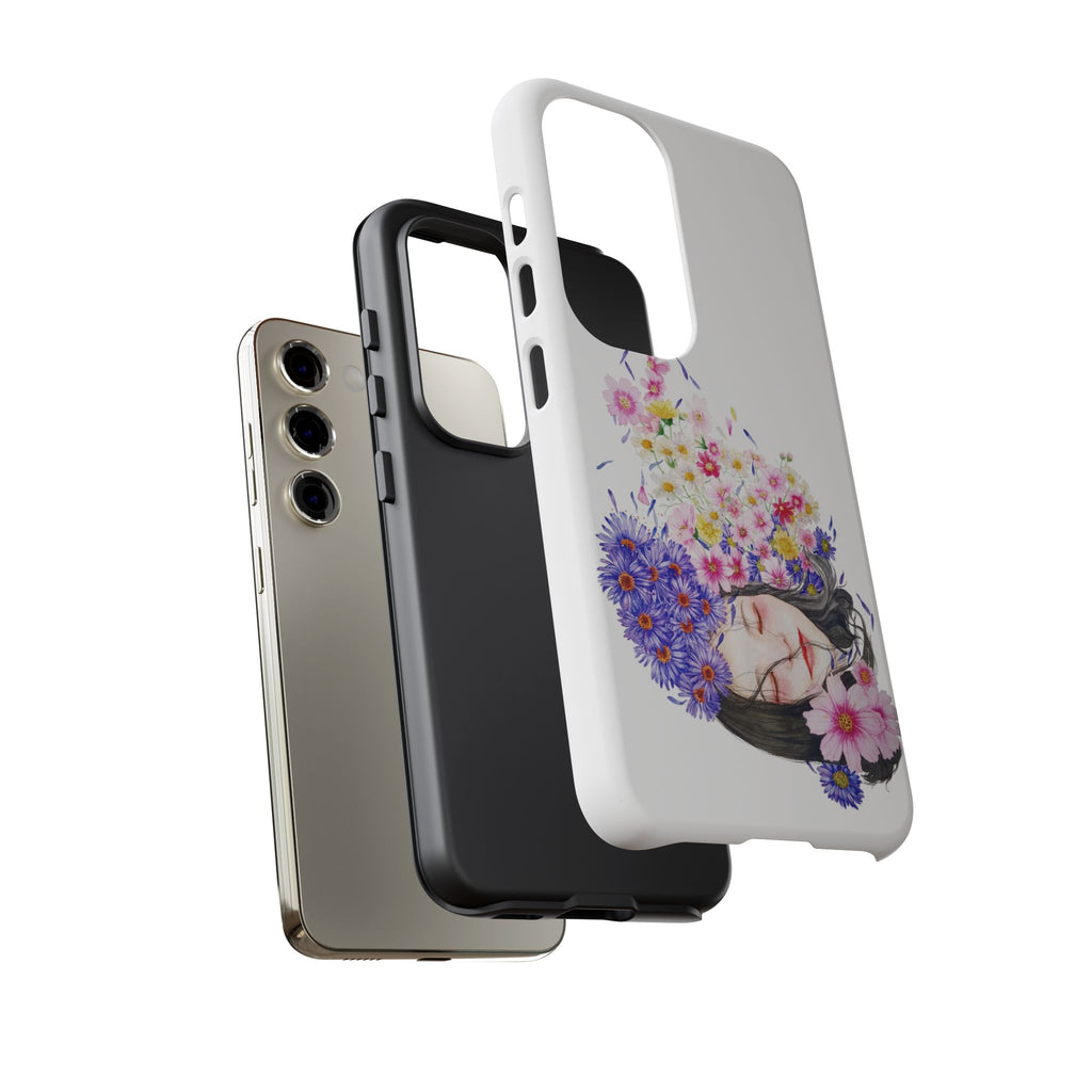 Floral Phone Case | Tough Cases | Cute Floral Design, Gift for Her, Spring Accessory, Mother's Day Gift, Stylish Protection