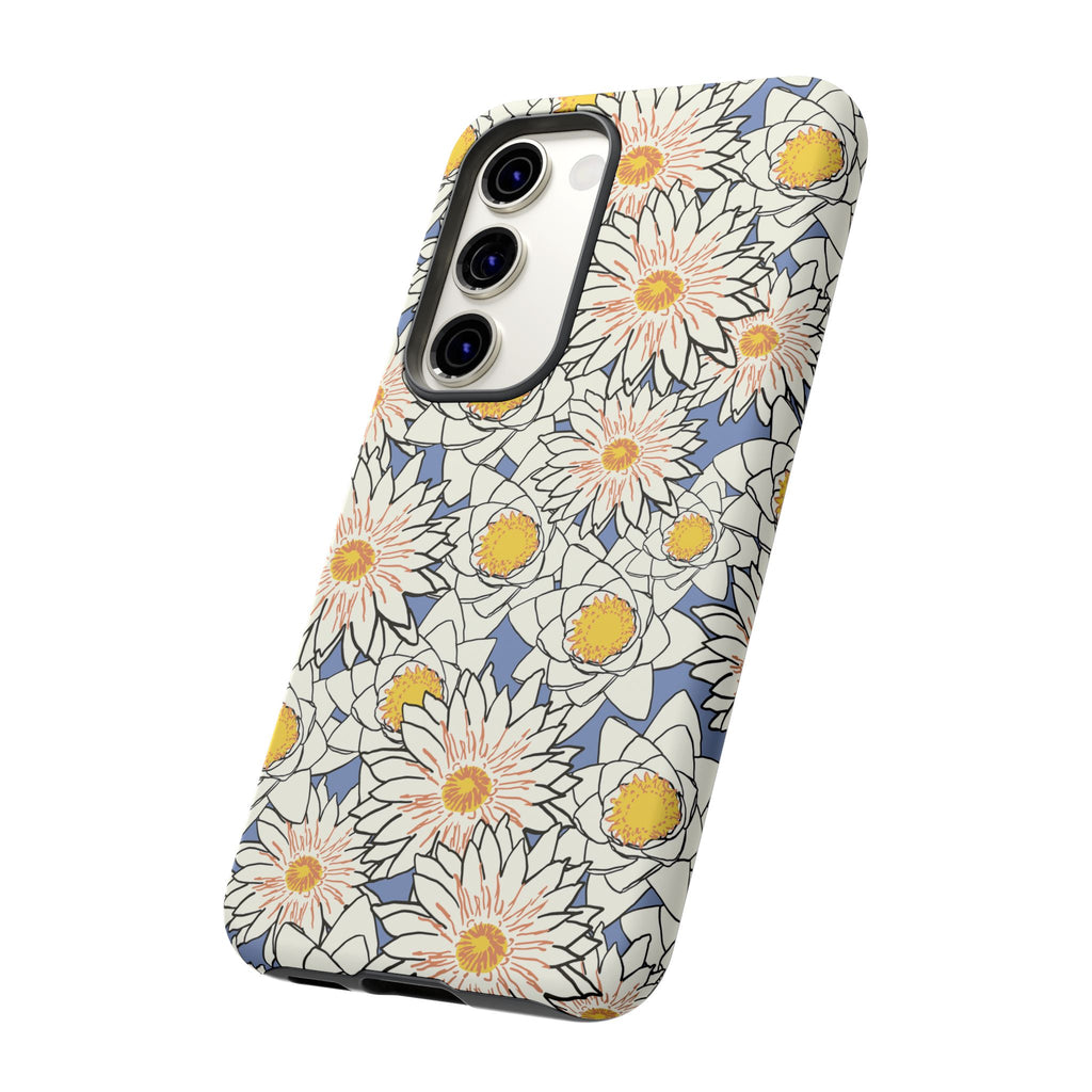 Stylish Phone Case, Floral Protective Cover, Gift for Nature Lovers, Trendy Tech Accessory, Customizable Phone Case