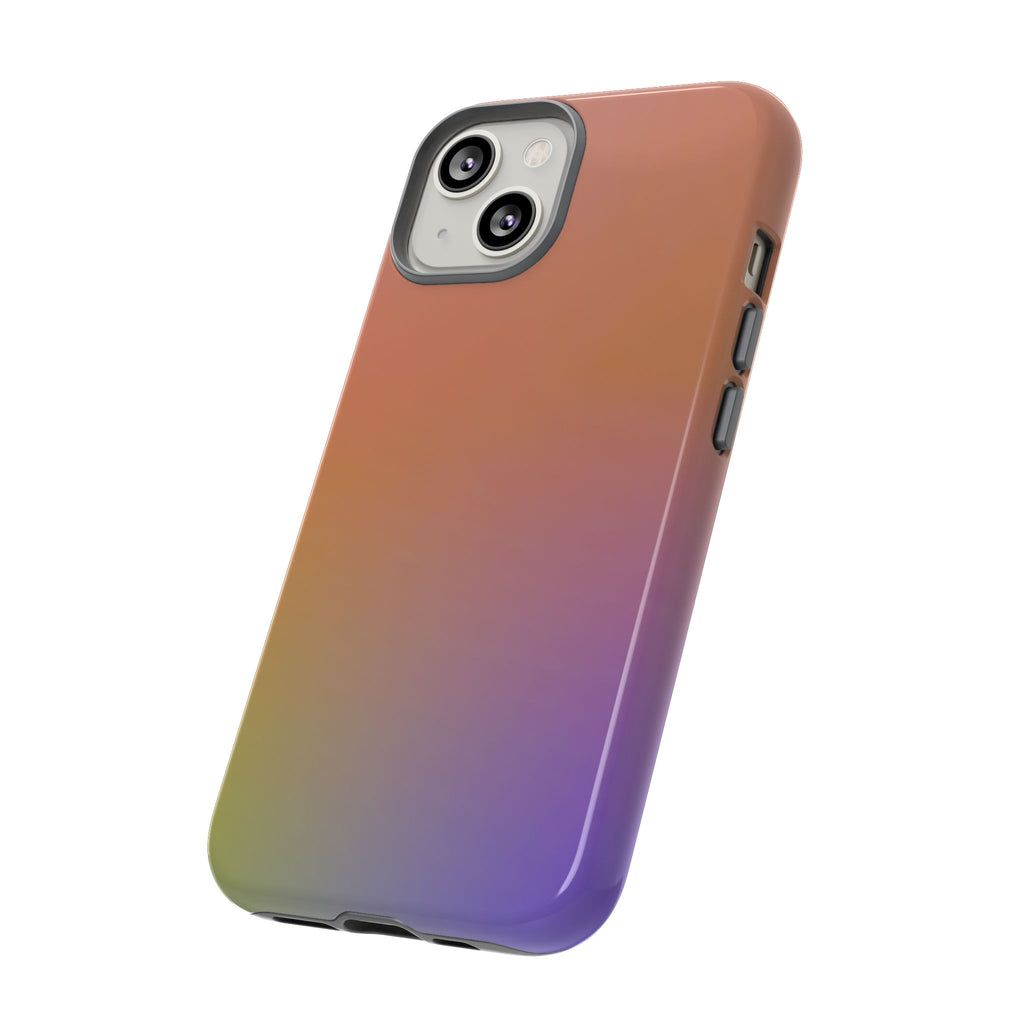 Colorful Gradient Phone Case, Tough Cases for iPhone, Customizable Phone Cover, Trendy Tech Accessory, Gift for Tech Lovers