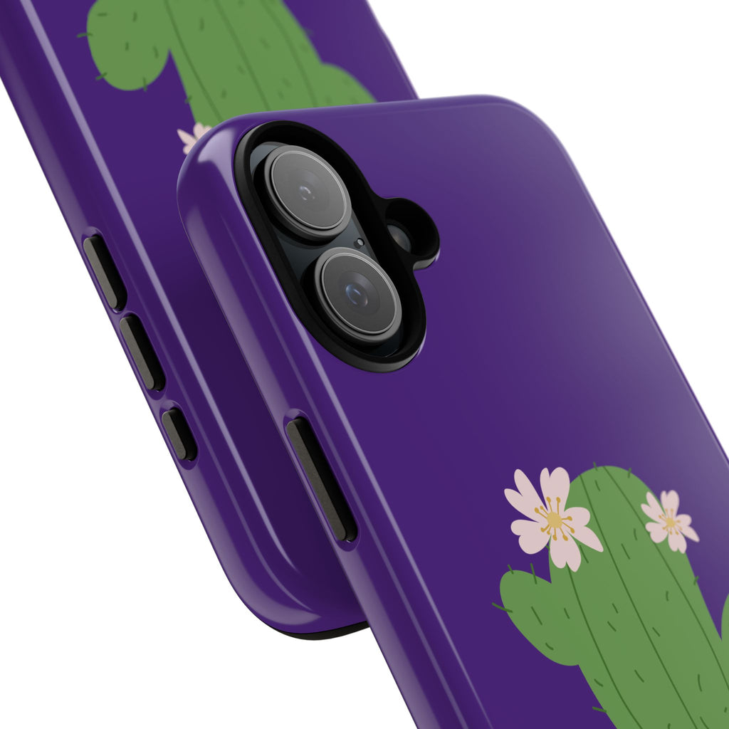 Cactus Phone Case, Tough Cases, Cute Floral, Trending Design, Unique Gift, Phone Accessories, Summer Vibe, Nature Lover