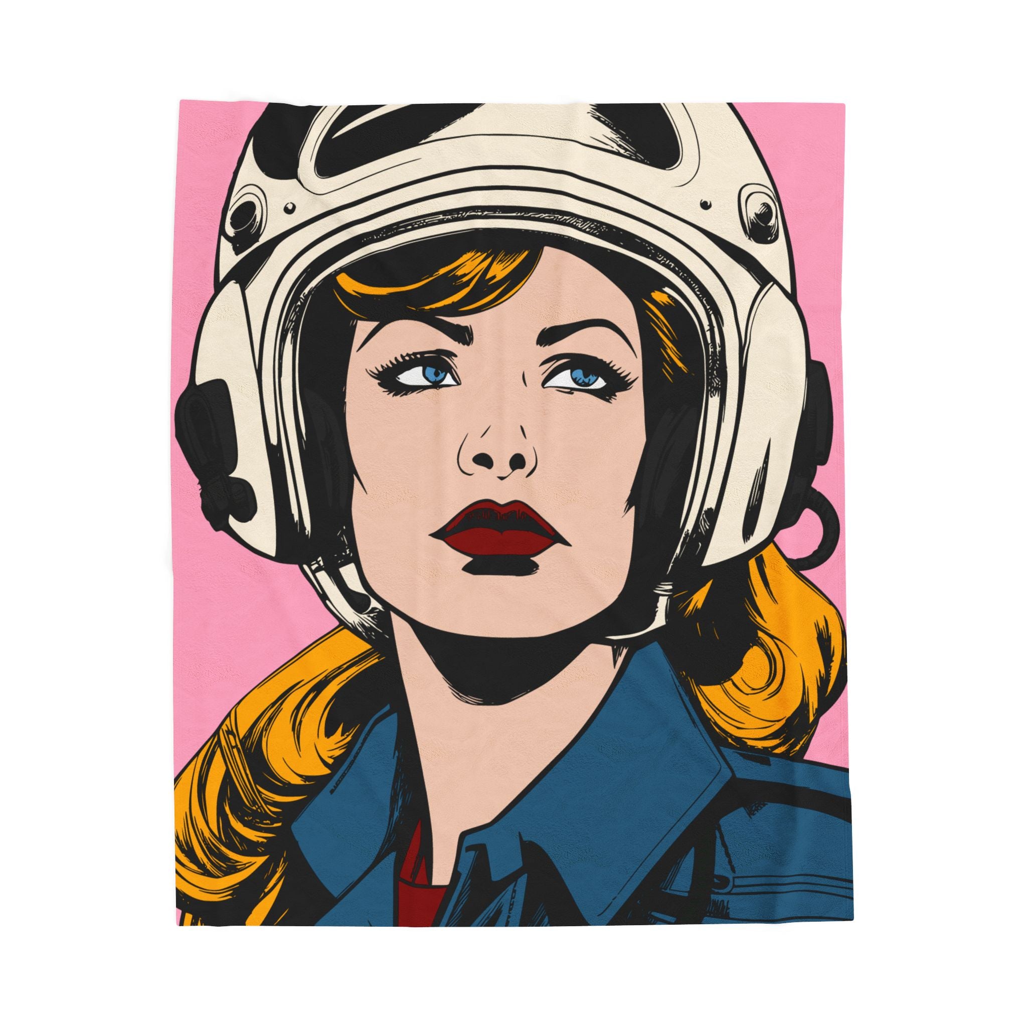 Race Day Cozy – Blanket for Girls Who Love Speed