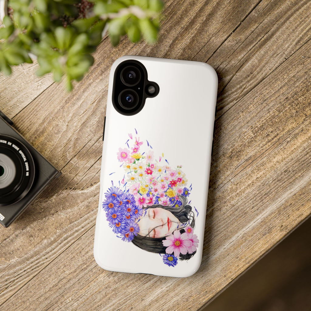 Floral Phone Case | Tough Cases | Cute Floral Design, Gift for Her, Spring Accessory, Mother's Day Gift, Stylish Protection