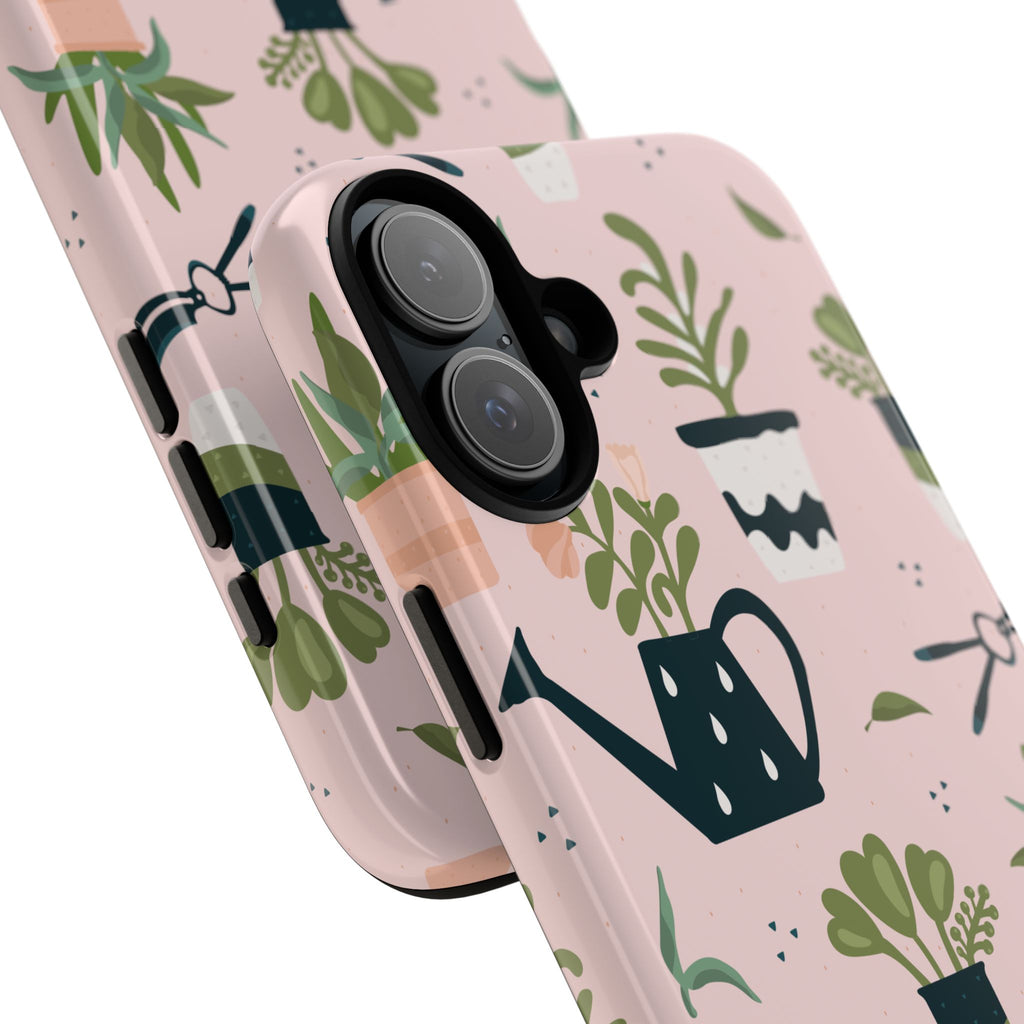 Floral Phone Case, Cute Plant Lover Case, Gift for Gardeners, Phone Cover, Green Thumb Accessories, Mother's Day Gift