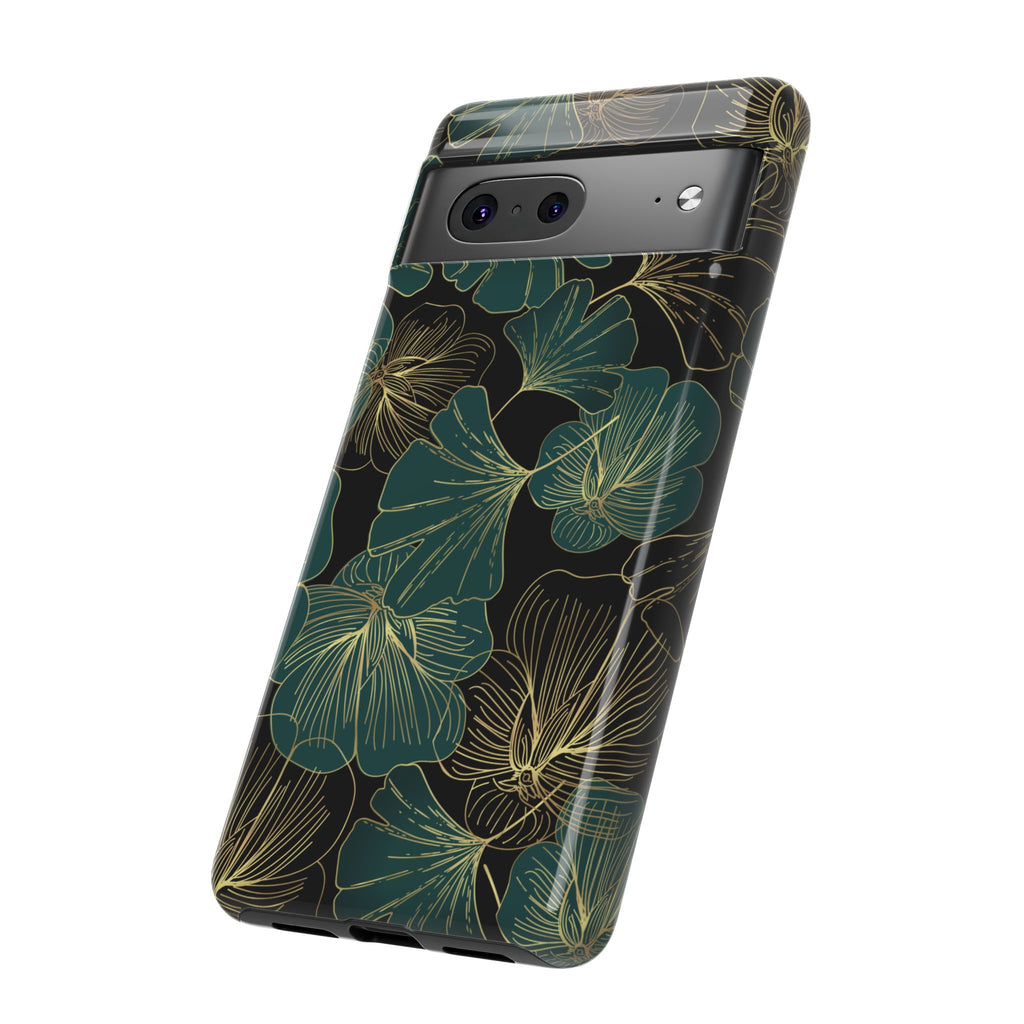 Floral Phone Case - Tough Cases, Protective Cover, Stylish Accessory, Gift for Her, Nature-Inspired Design