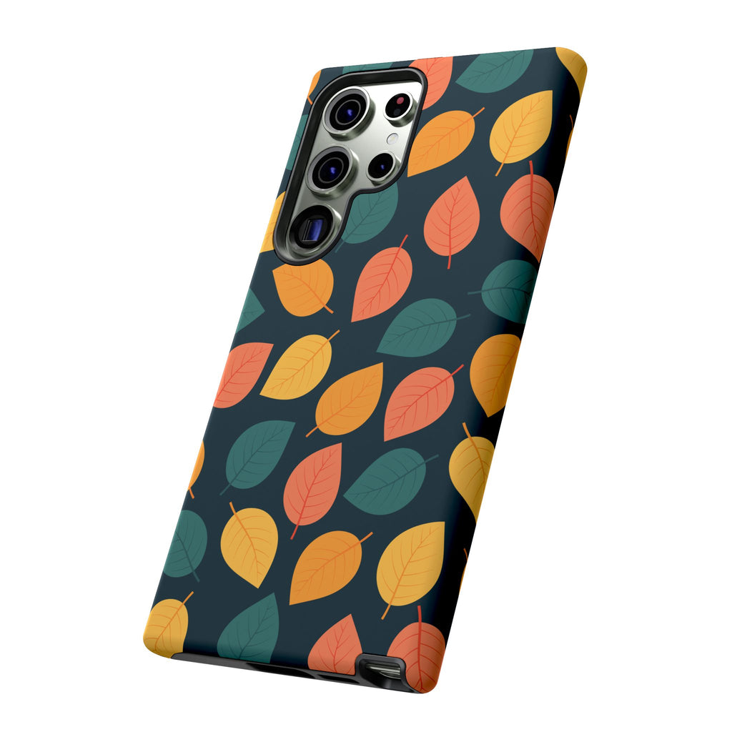 Autumn Leaves Phone Case - Protective Cell Phone Cover, Fall Aesthetic, Nature Lover Gift, Seasonal Accessories, Eco-Friendly Case