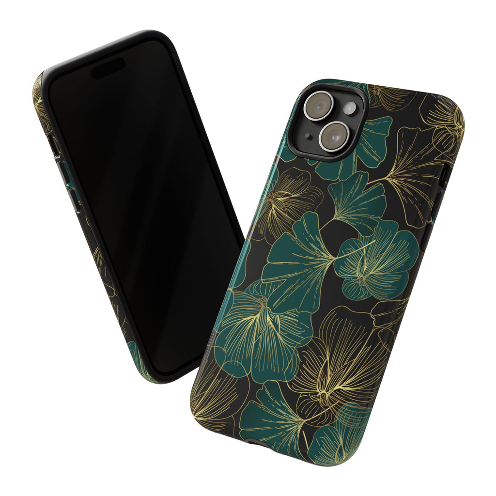Floral Phone Case - Tough Cases, Protective Cover, Stylish Accessory, Gift for Her, Nature-Inspired Design