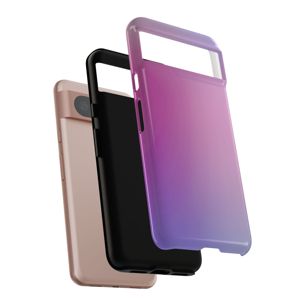 Stylish Phone Case, Tough Phone Cover, Gradient Phone Protector, Customizable Phone Shell, Durable Phone Accessory