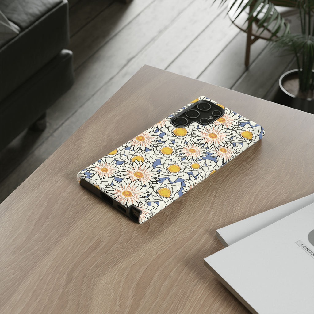 Stylish Phone Case, Floral Protective Cover, Gift for Nature Lovers, Trendy Tech Accessory, Customizable Phone Case