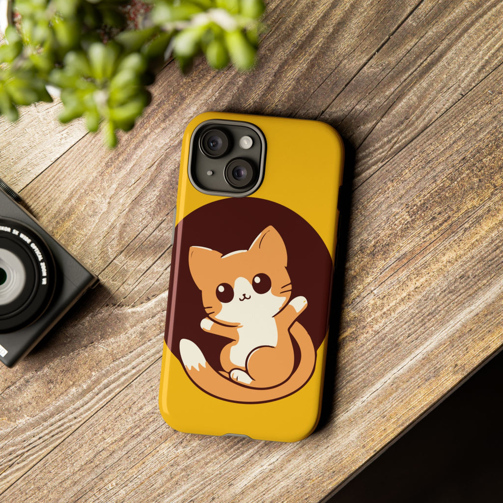 Cute Cat Phone Case | Tough Cases for Cat Lovers, Animal Design, Fun Gift, Unique Case, Durable Protection