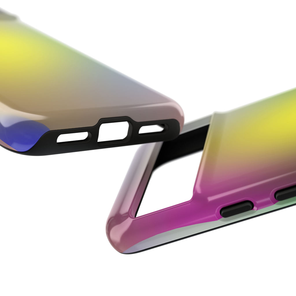 Colorful Tough Phone Case, Stylish Slim Cover, Durable Mobile Protection, Trendy Gift for Tech Lovers, Vibrant Phone Accessory