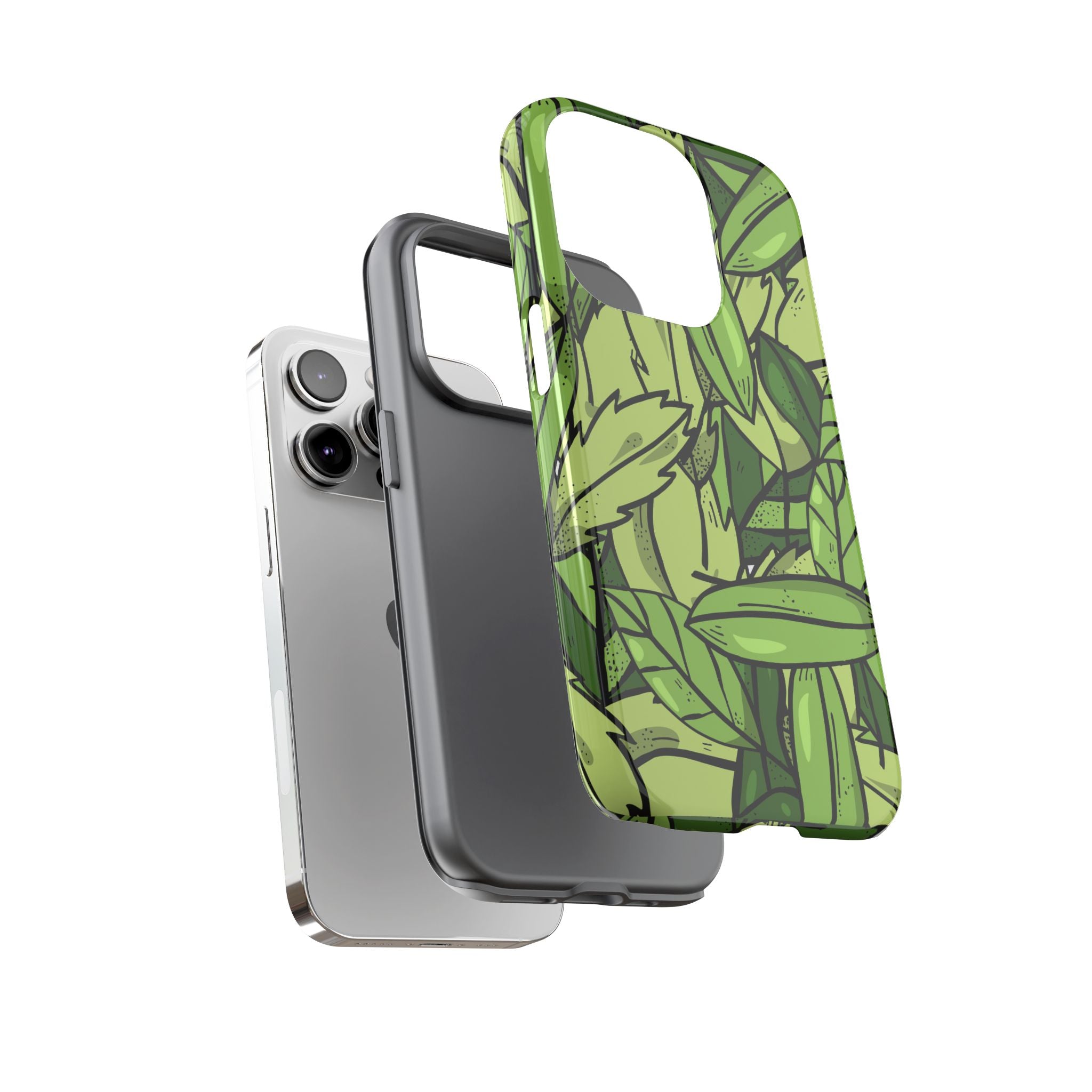 Leafy Green Phone Case - Tough Cases, Eco-Friendly Gadget Cover, Nature-Inspired Accessories, Unique Gift for Nature Lovers, Stylish [...]