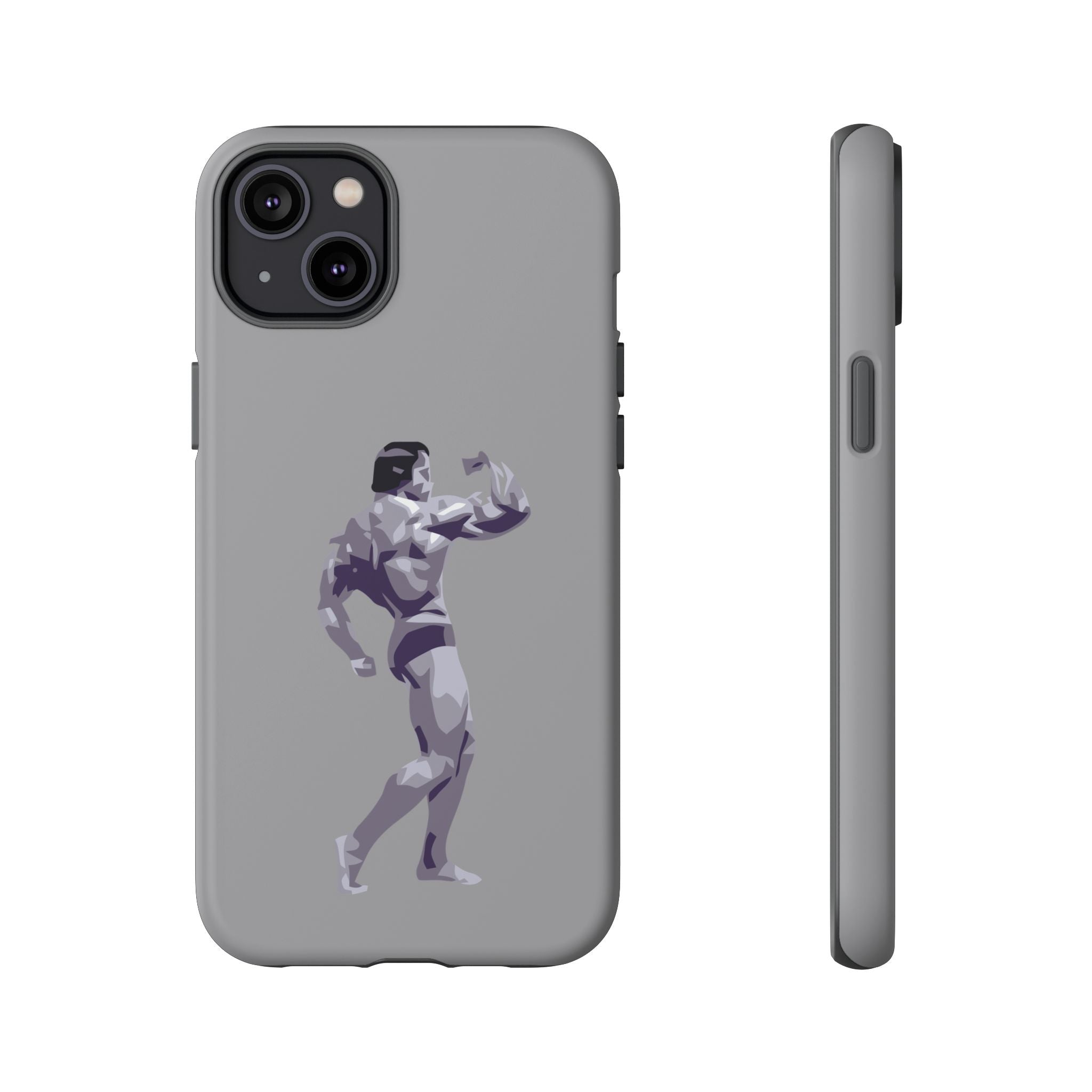 Muscle Man Phone Case - Tough Cases, Martial Arts Gift, Gym Lover Accessories, Inspirational Phone Cover, Unique Tech Gift