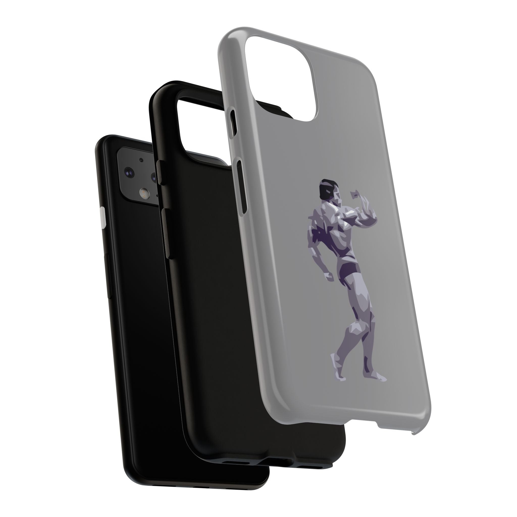 Muscle Man Phone Case - Tough Cases, Martial Arts Gift, Gym Lover Accessories, Inspirational Phone Cover, Unique Tech Gift
