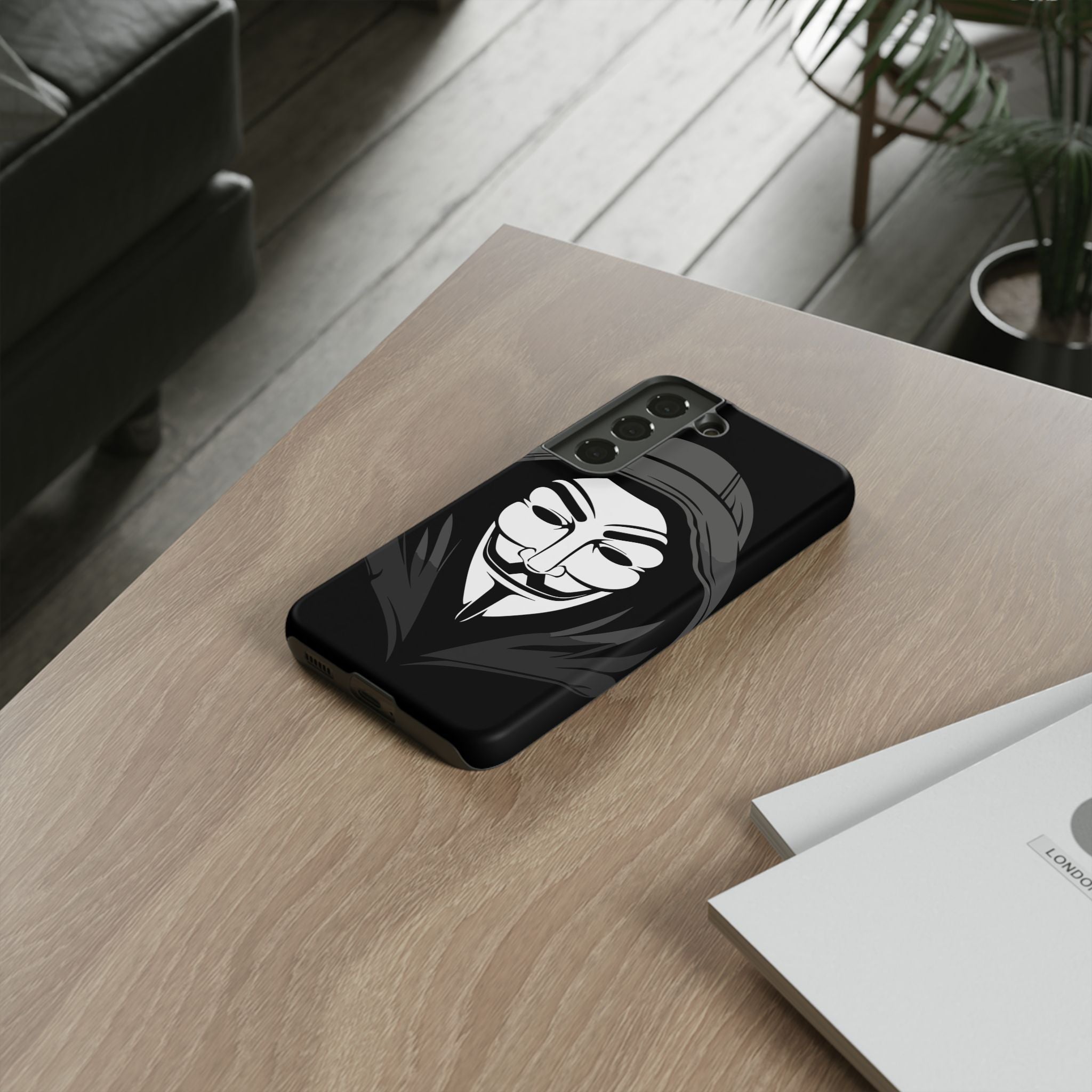 Rebellious Phone Case with Guy Fawkes Design | Tough Cases, Unique Phone Cover, Gift for Tech Lovers, Aesthetic Phone Accessory, [...]