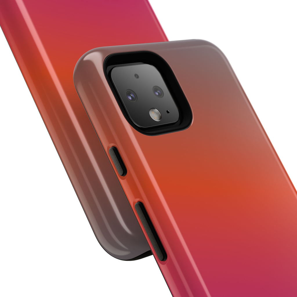 Gradient Phone Case, Custom Tough Case, Durable Phone Accessory, Vibrant Design, Gift for Tech Lovers, Birthday and Holiday Present