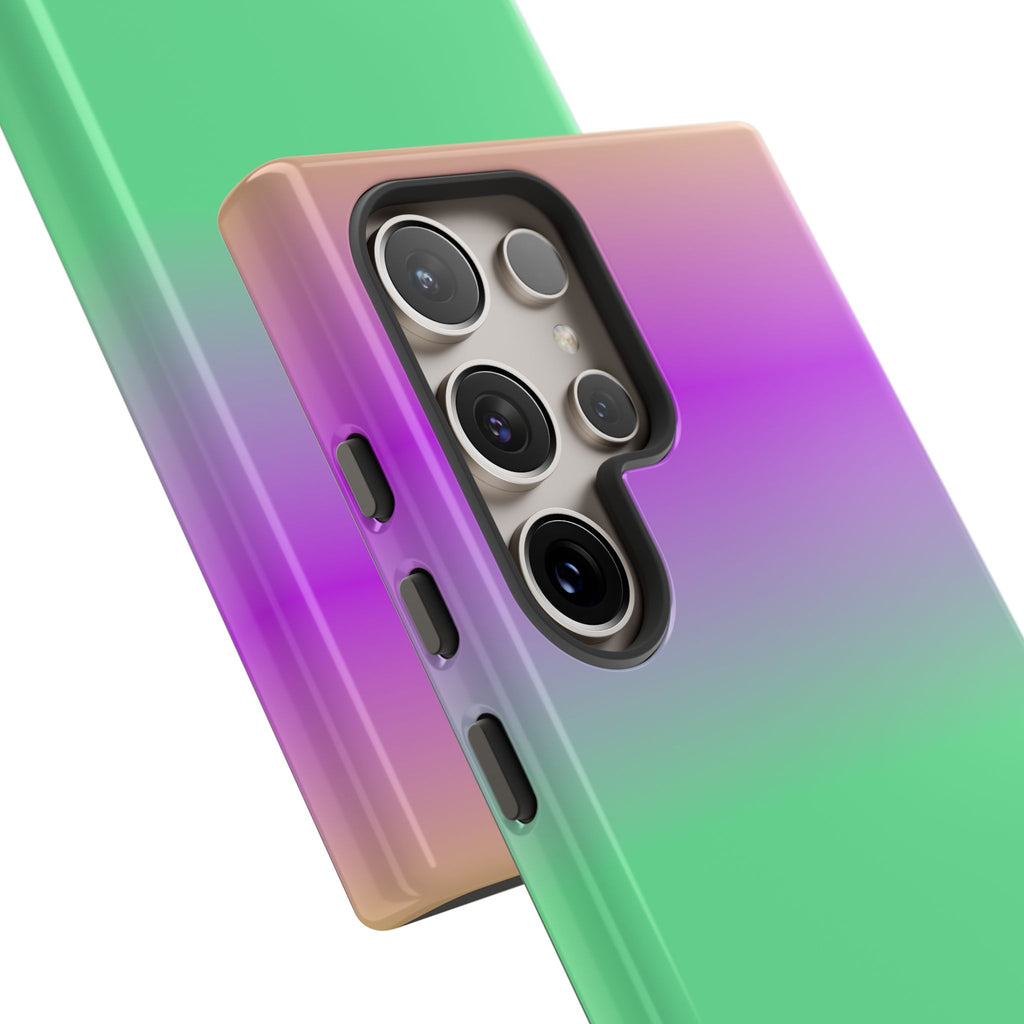 Vibrant Phone Case, Stylish Tech Accessory, Fun Gift Idea, Unique Mobile Cover, Trendy Gradient Design