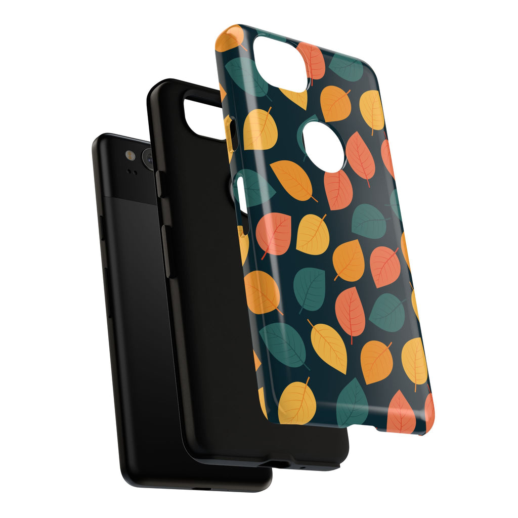 Autumn Leaves Phone Case - Protective Cell Phone Cover, Fall Aesthetic, Nature Lover Gift, Seasonal Accessories, Eco-Friendly Case