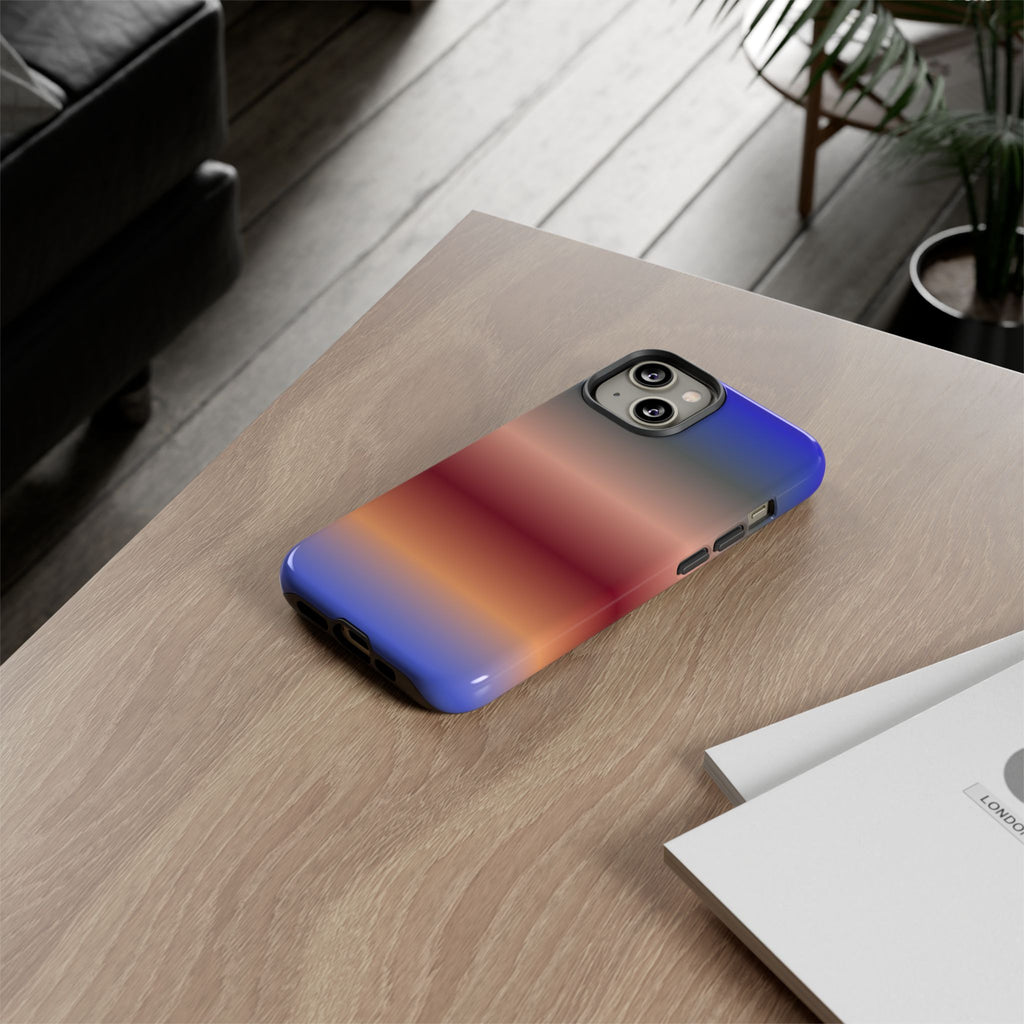 Gradient Phone Case, Tough Cases for iPhone, Stylish Phone Cover, Modern Gradient Design, Durable Protective Case, Gift for Tech Lovers
