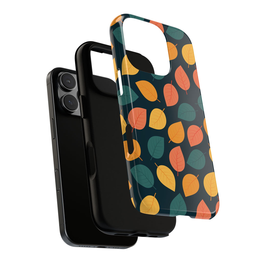 Autumn Leaves Phone Case - Protective Cell Phone Cover, Fall Aesthetic, Nature Lover Gift, Seasonal Accessories, Eco-Friendly Case