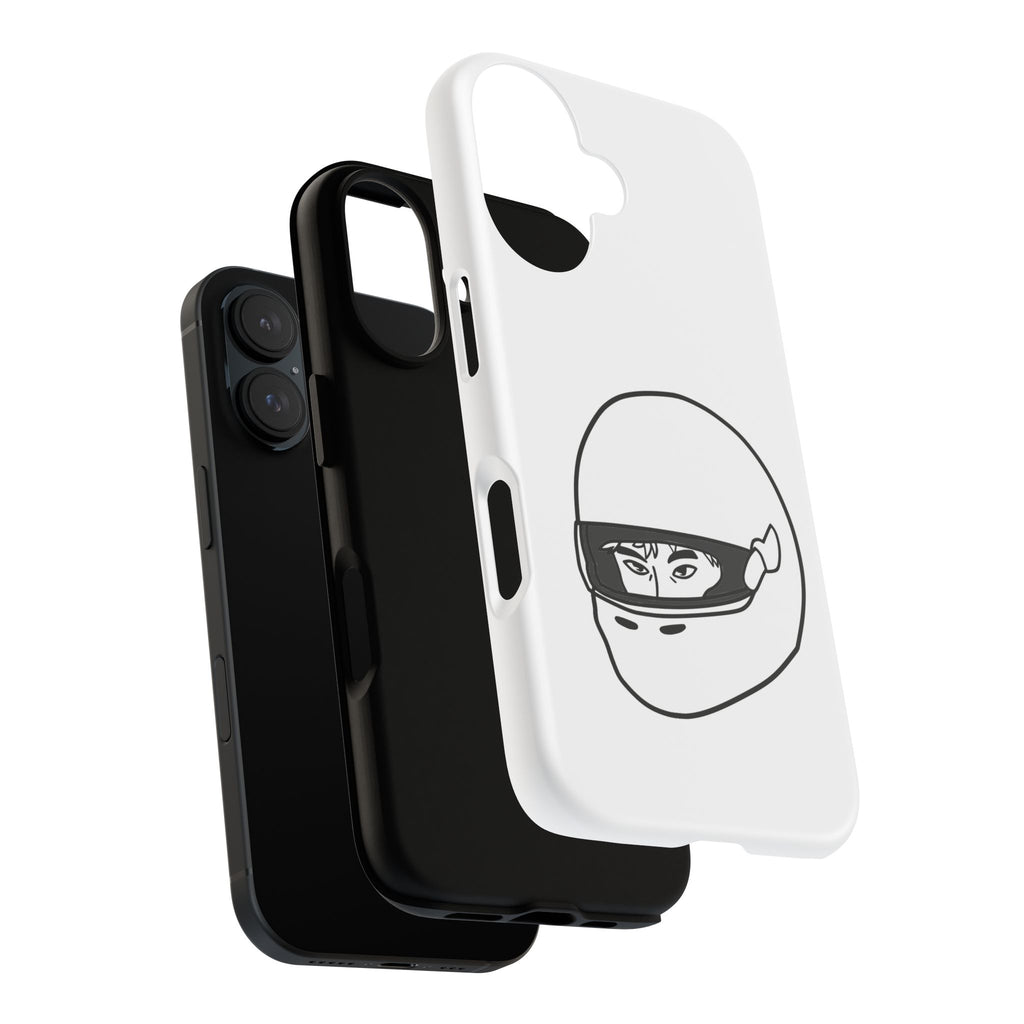 Stylish Phone Case with Racing Helmet Design | Tough Cases | Unique Gift, Motorcycle Enthusiast, Race Lover, Custom Accessory, Everyday Use