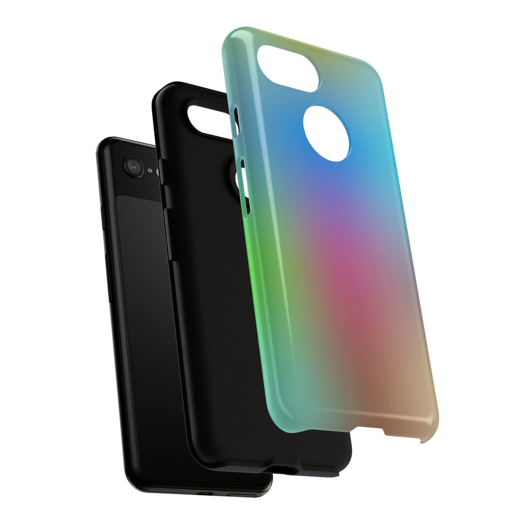 Colorful Mobile Phone Case, Unique Phone Cover, Stylish Phone Protector, Gift for Tech Lovers, Trendy Accessory