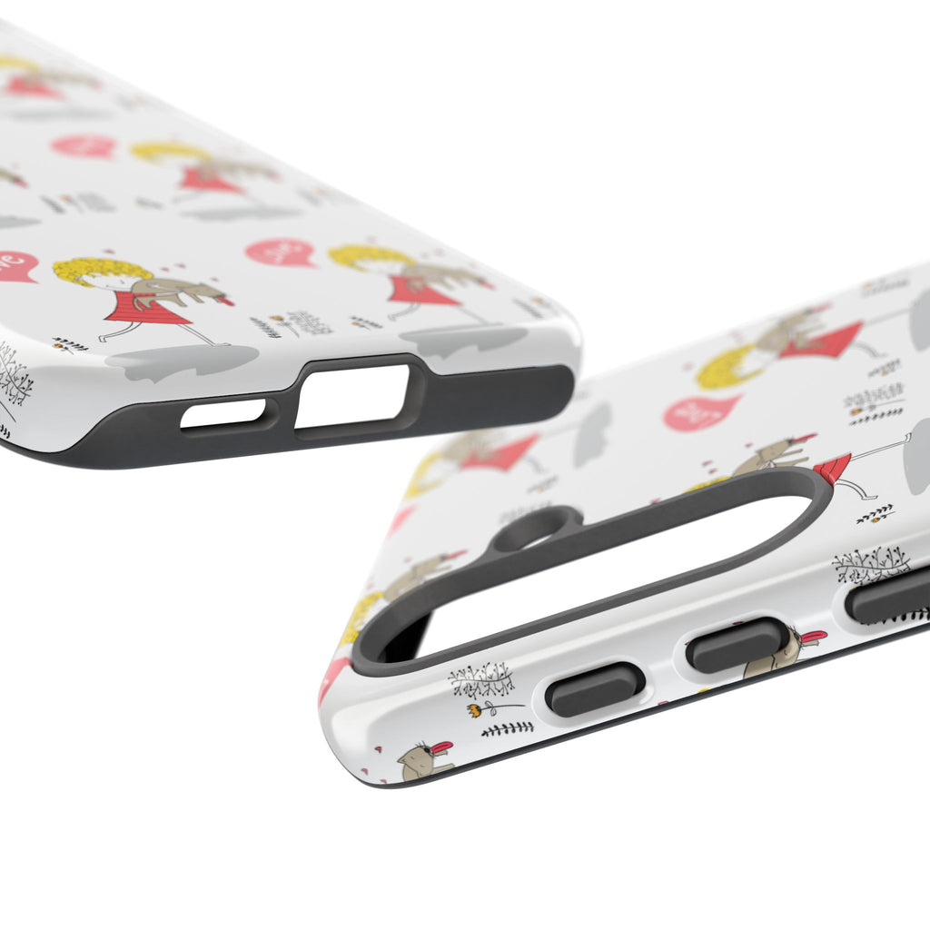 Love-Themed Phone Case | Cute Pet Lover Accessory, Perfect Gift for Birthdays, Anniversaries, Animal Lovers, Valentine's Day