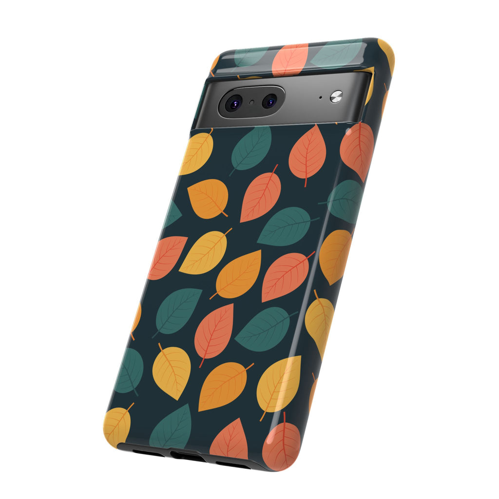 Autumn Leaves Phone Case - Protective Cell Phone Cover, Fall Aesthetic, Nature Lover Gift, Seasonal Accessories, Eco-Friendly Case